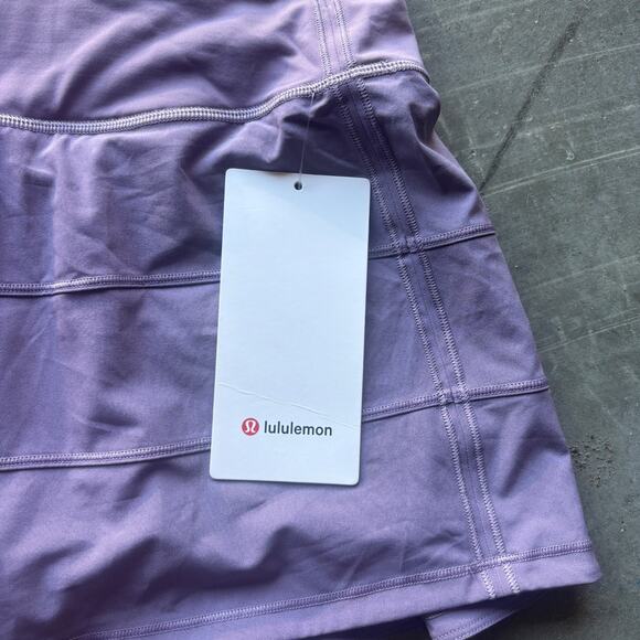 Lululemon Pace Rival Mid-Rise Skirt Women's Size 6 Purple Ash Athletic - NWT - Picture 2 of 11